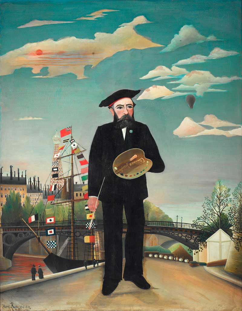 Henri Rousseau - Autorretrato
